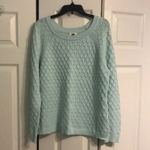 Baby blue old navy knit sweater